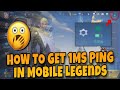 TIPS KUNG PAANO MAGING 1MS PING SA MOBILE LEGENDS!!
