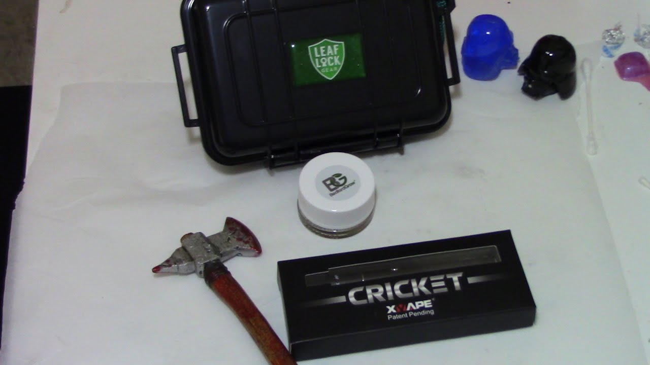 X-VAPES CRICKET WAX PEN AND CANNATONIX ROSIN