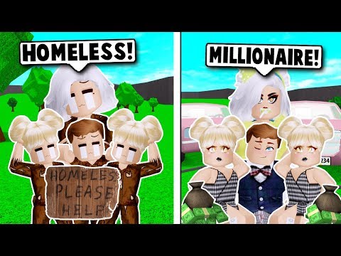 We Were Homeless Until We Won The Lottery On Bloxburg Roblox Youtube - we were homeless until i married the richest man on bloxburg roblox