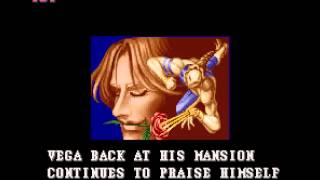 Super Street Fighter II (1994) Vega Ending [SNES]
