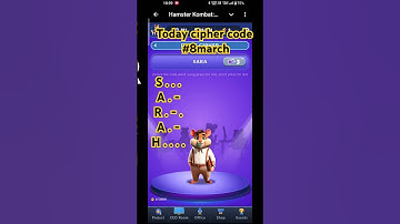 Daily Cipher code 08March Hams Gamedev Heroes  Daily Cipher code 08 March| Today CIPHER codes|cipher