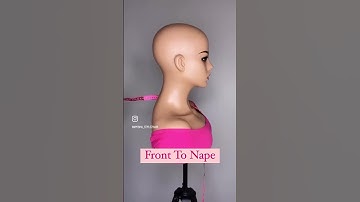 How to measure your head for a custom fit wig
