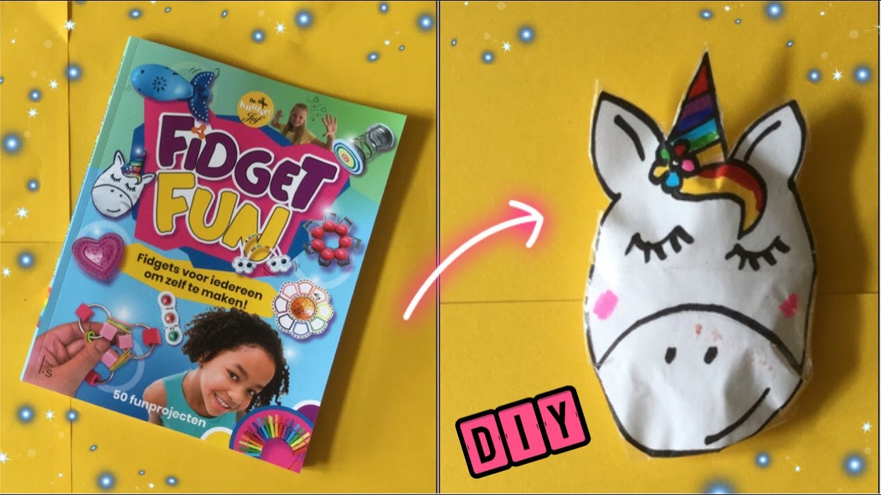 WINACTIE (GESLOTEN!) ★ DIY EENHOORN SQUISHY maken uit het 'FIDGET FUN