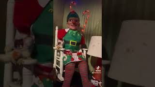 Creepy elf! #haunted #haunteddolls