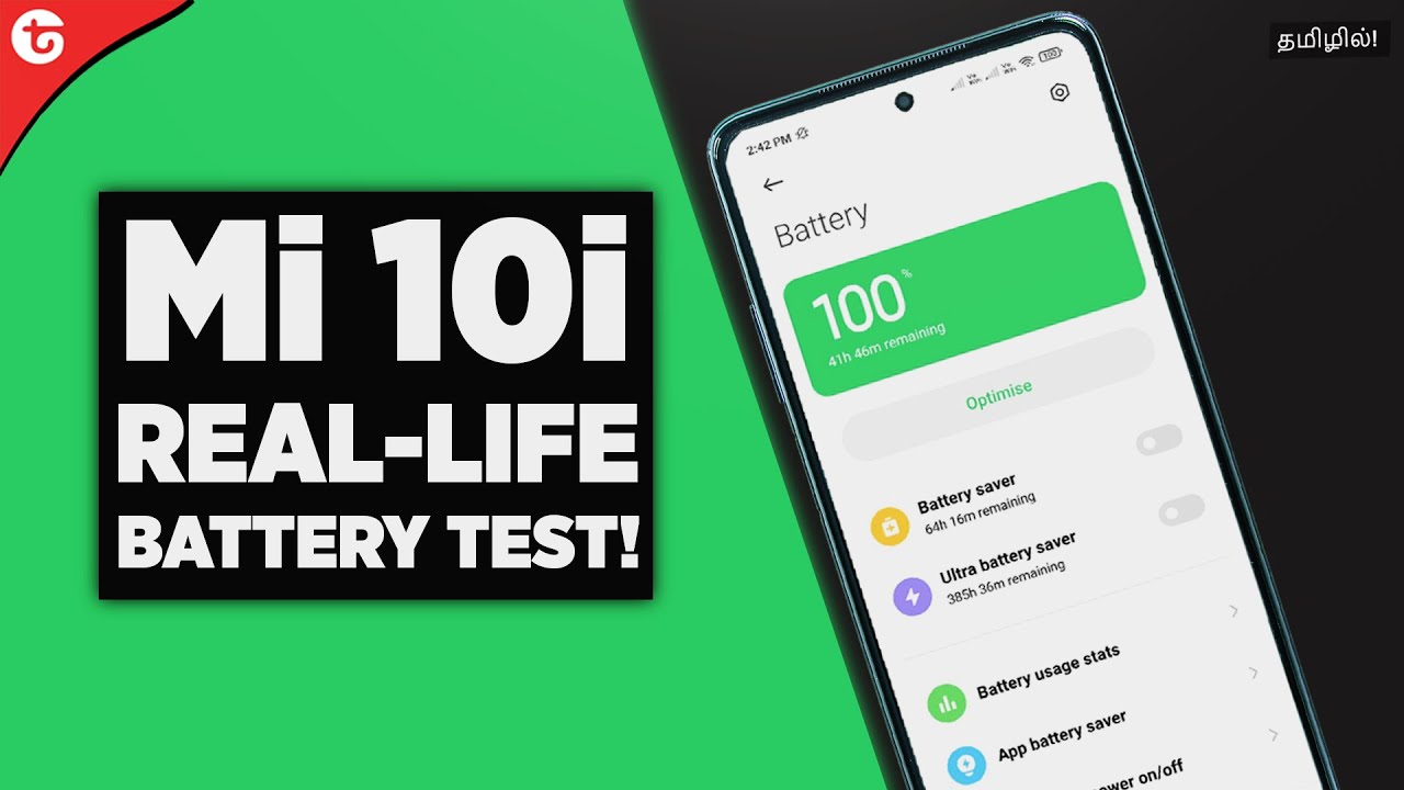 Don't Buy Mi 10i Before Watching this Video! - Mi 10i Real-Life Battery Drain Test in Tamil!
