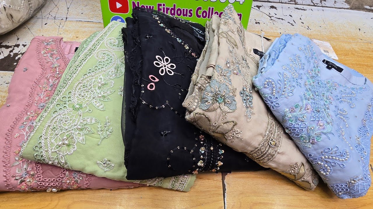 "GUZEL" EID COLLECTION 2026 Luxury Orgenza stich Three-piece Collection || Original Pakistani💯🇵🇰🇧🇩