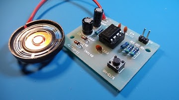 NE555 “Ding‑Dong” Doorbell DIY Kit – Assembly & Test