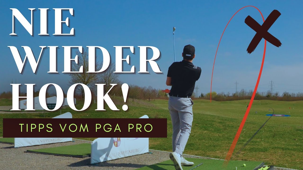 GOLF TIPPS: SO WIRST DU DEINEN HOOK LOS! | Golftraining mit PGA PRO