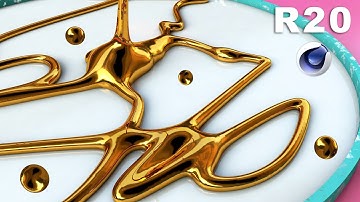 Cinema 4D Tutorial - Smooth Spline Animation ( No Plugin )  Part 2