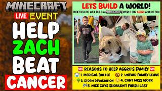 👉HELP 8 YEAR OLD ZACH BEAT CANCER FUNDRAISER | Minecraft Event