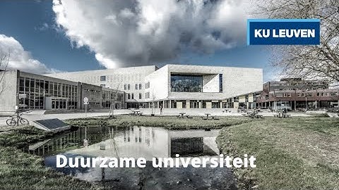 Sustainable university | KU Leuven
