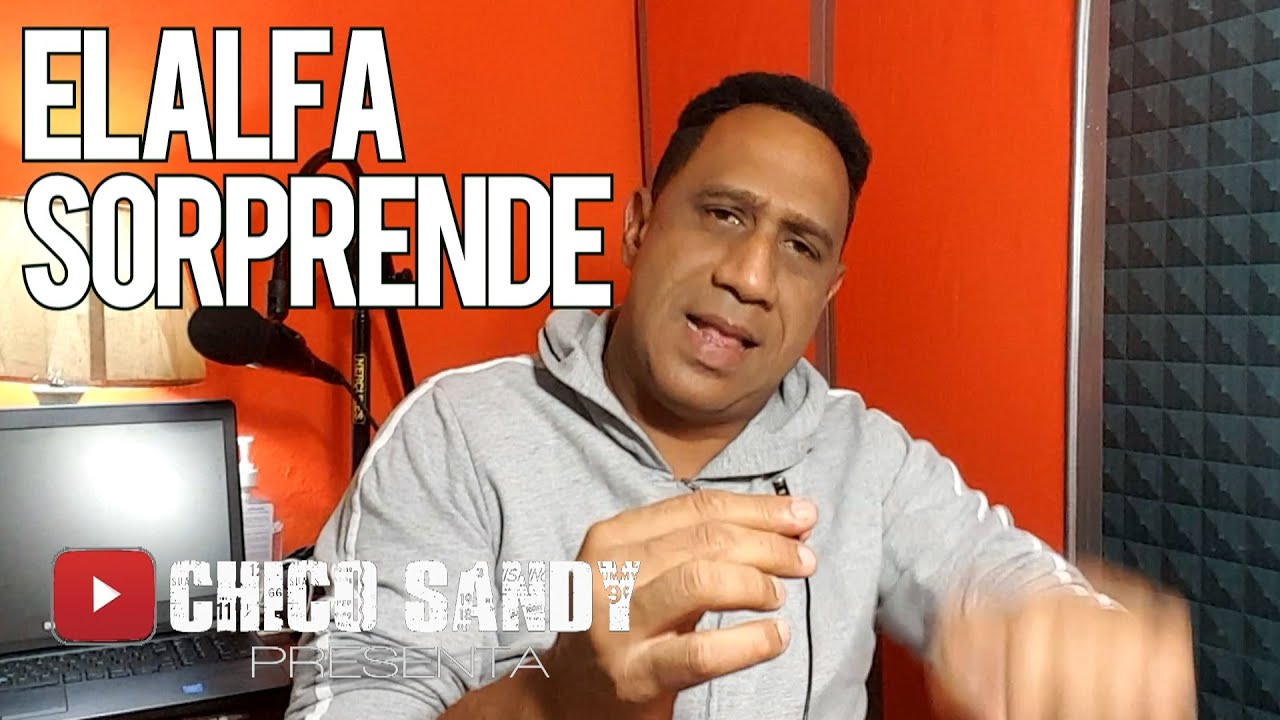 El Alfa sorprende a su barrio