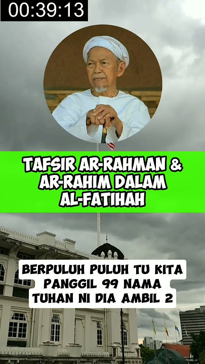 Tafsir Al-Fatihah #tafsir #tgna