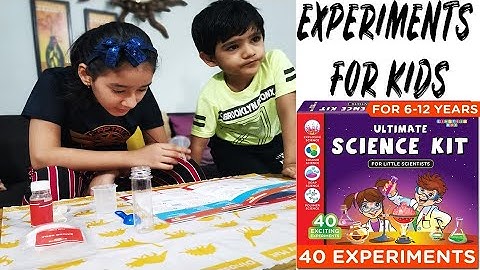 Ultimate Science kit Experiments | Einstein Box | Science Experiments for kids | Little Scientist