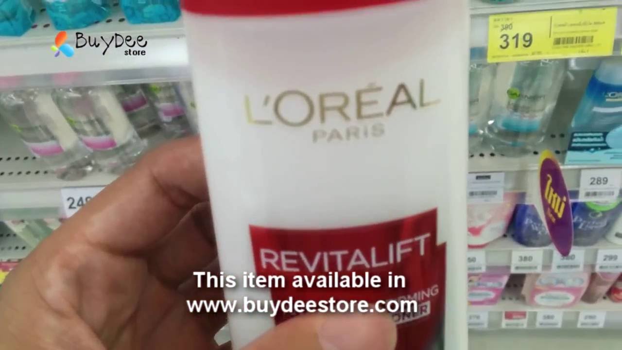L'oreal Paris Revitalift Anti-Aging + Aqua Milky Toner 200mL - YouTube