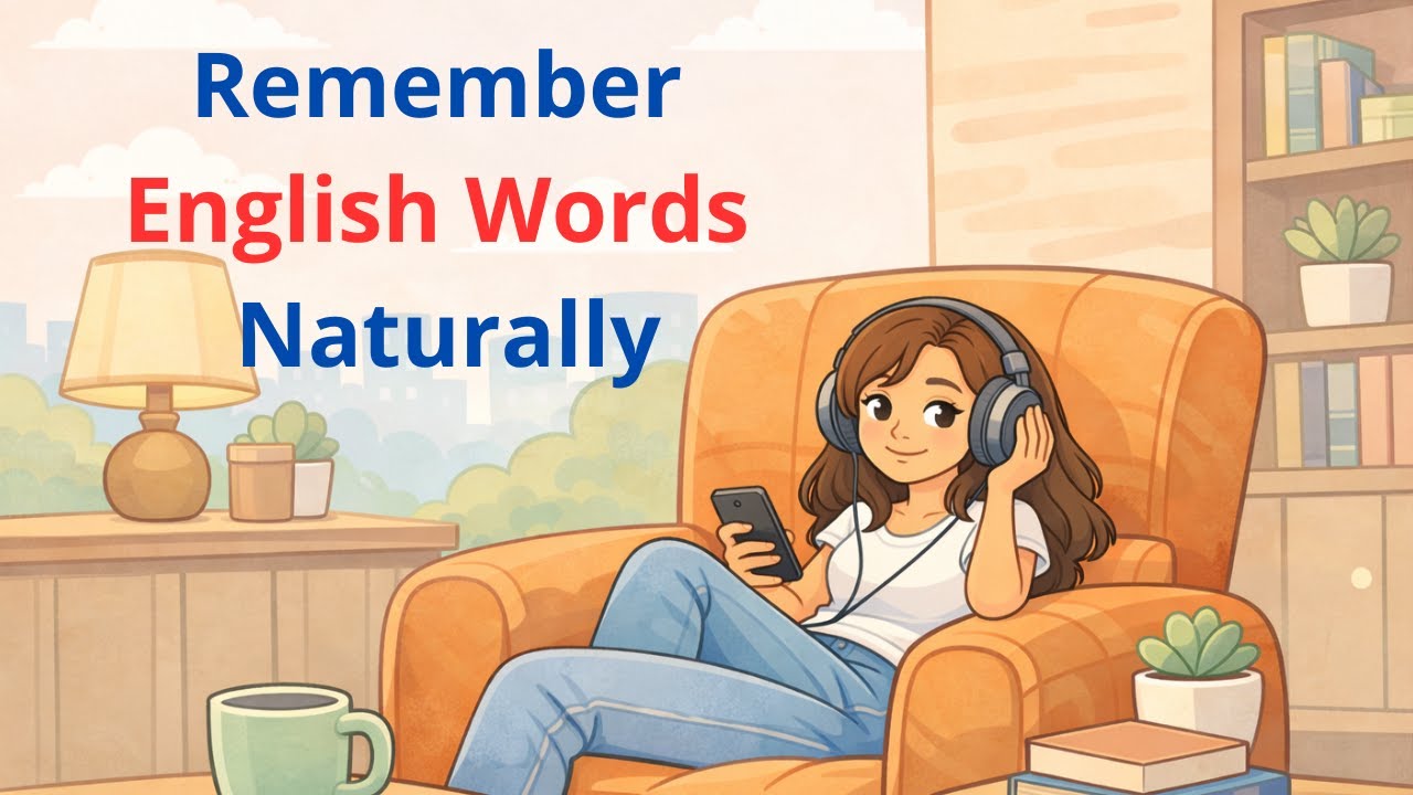 How to Remember English Words Naturally (No Stress)