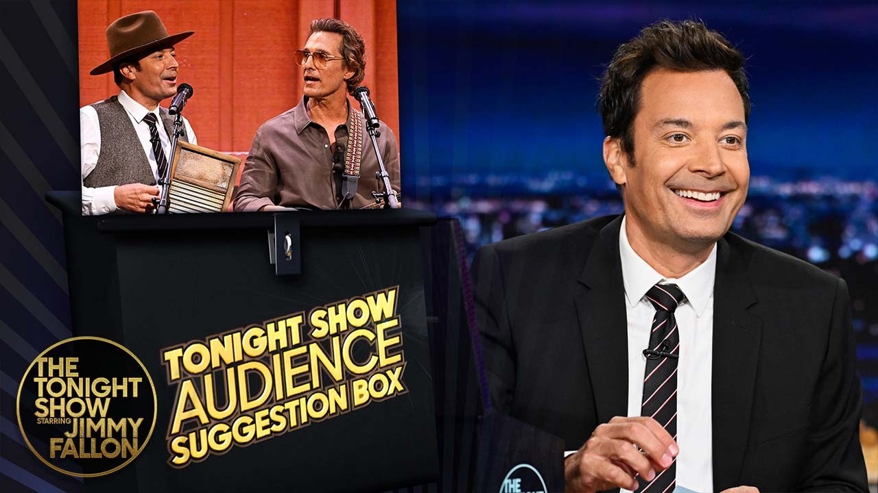 Audience Suggestion Box: Matthew McConaughey and The Last Bison's "Choosin' Texas" Cover