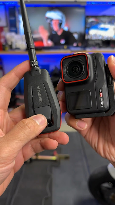 Connect your Sena   Insta360 Ace Pro wireless with @motorradboy21  #sena #insta360acepro #mototech