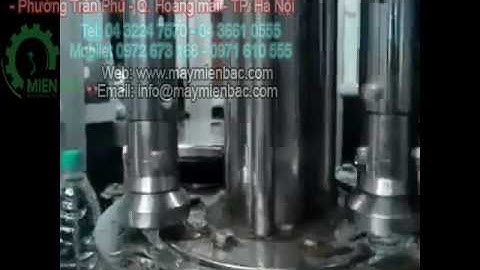 Dây chuyền chiết rót tự động,Bottled Water Manufacturing Machine