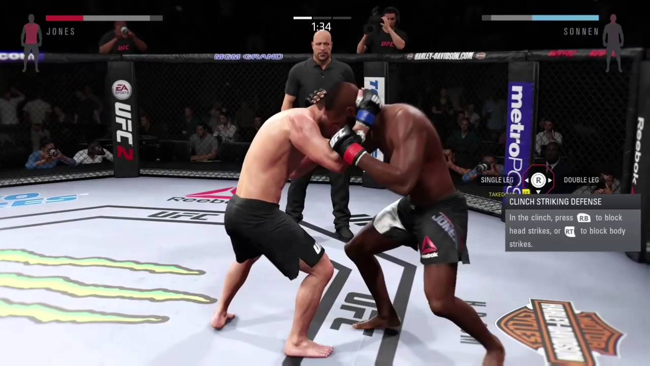 UFC 2 Clinch Tutorial for Xbox One