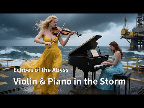 Echoes Of The Abyss Violin Piano In The Storm