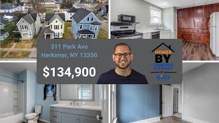 🏡 Renovated 4-Bedroom Home for Sale in Herkimer NY | Walkthrough Tour of 311 Park Ave
