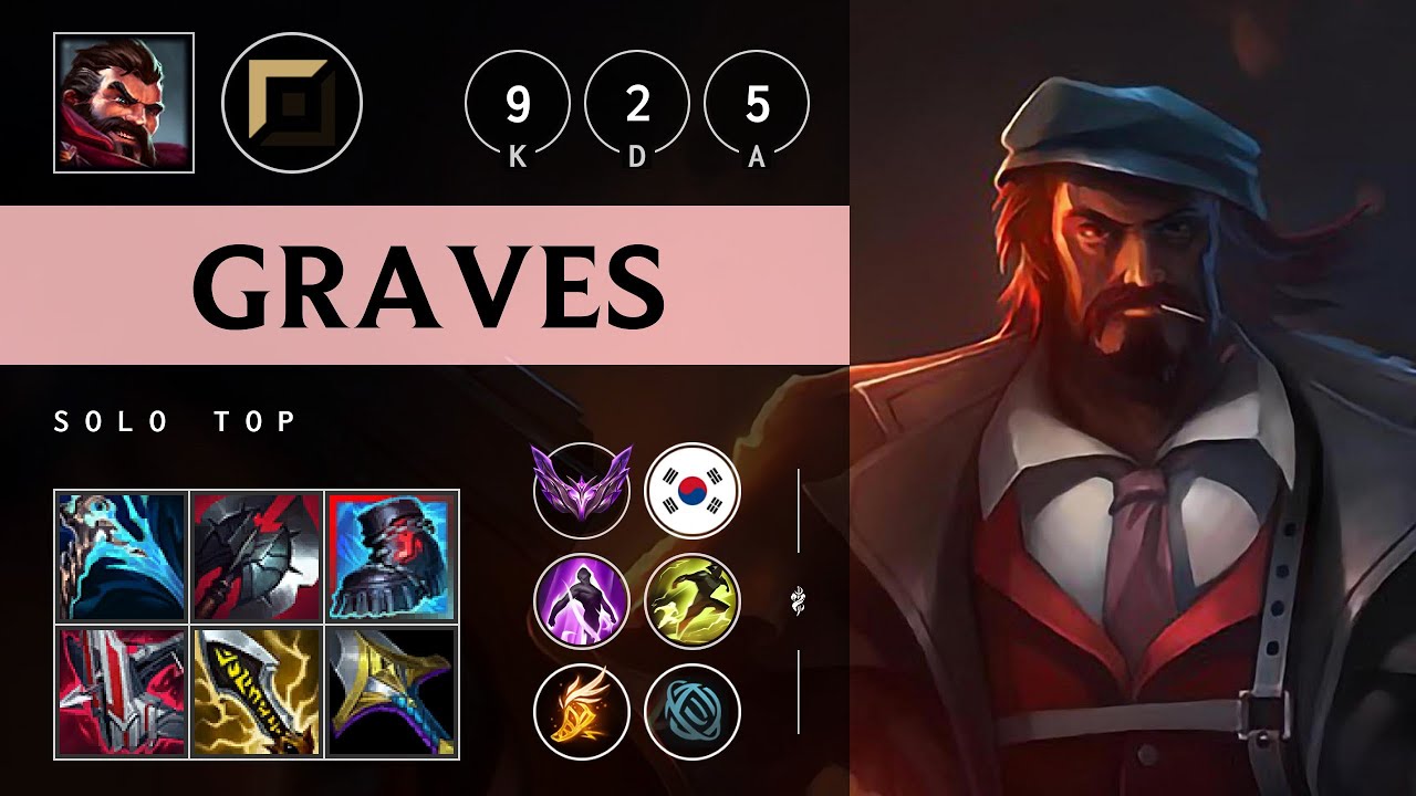 Graves Top vs Ornn - KR Master Patch 25.13