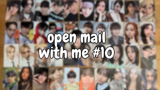 open mail with me #10 ♡ nct, shinee, aespa, riize, zb1 & more