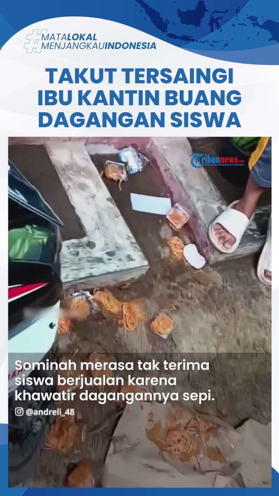 Viral Tangis Siswi MTs Brebes Dagangannya Dibuang Ibu Kantin, Merasa Tersaingi Takut Jualan Sepi