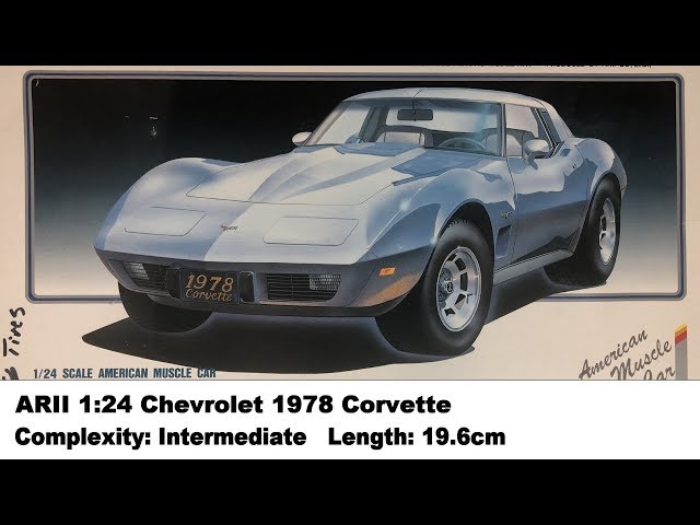 ARII Models 1:24 Chevrolet 1978 Corvette Kit Review - YouTube