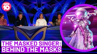 The Masked Singer Behind The Masks Studio 10