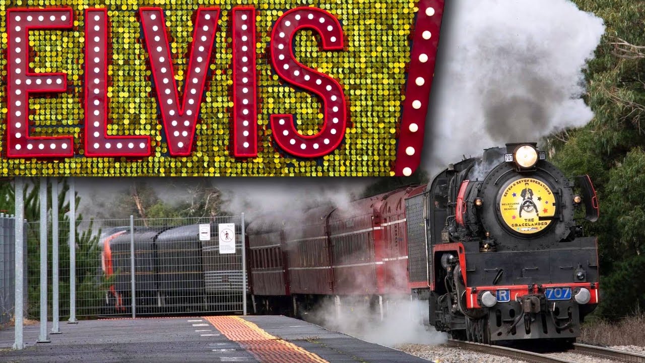 A Steam Train Direct to Graceland! (707 Operations Gracelander to Bendigo) | R707, A66