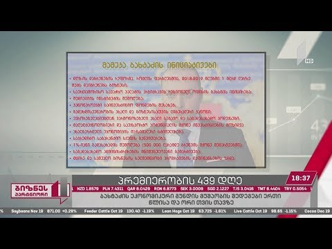 მამუკა ბახტაძის პრემიერობის 439 დღე