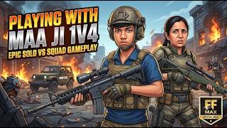 1v6 MUMMY KE SATH YE LIVE PE KYA HOGAYA BOOM BAAM