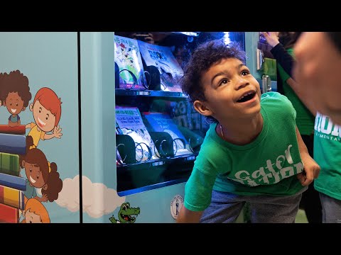 Omaha elementary school adds new book vending machine