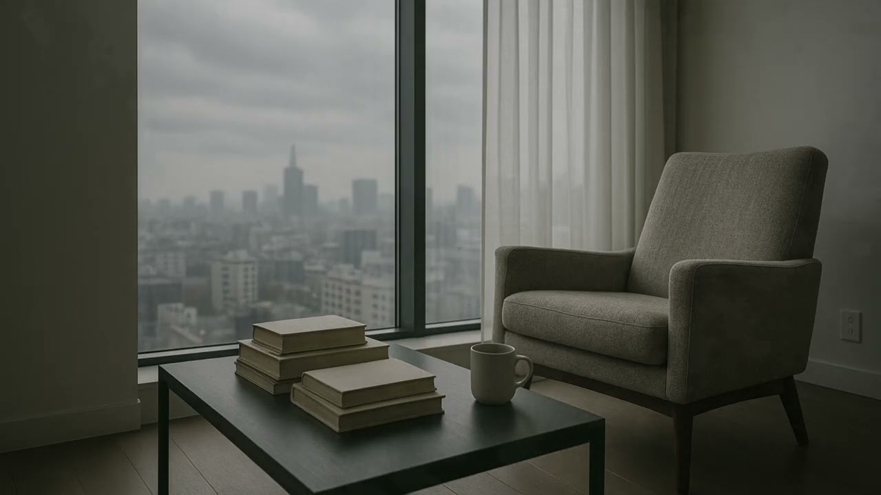 Piano Music for Reading – Cloudy Afternoon Window for Calm Focus