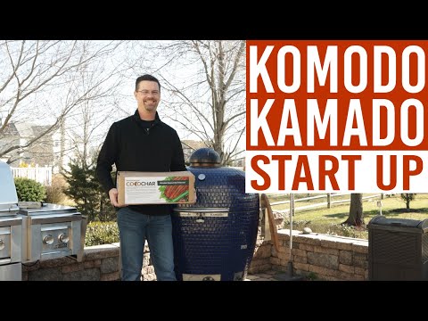 Komodo Kamado Start Up