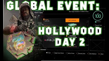GLOBAL EVENT:HOLLYWOOD - THE DIVISION 2 - DAY 2 - TIPS AND TRICKS