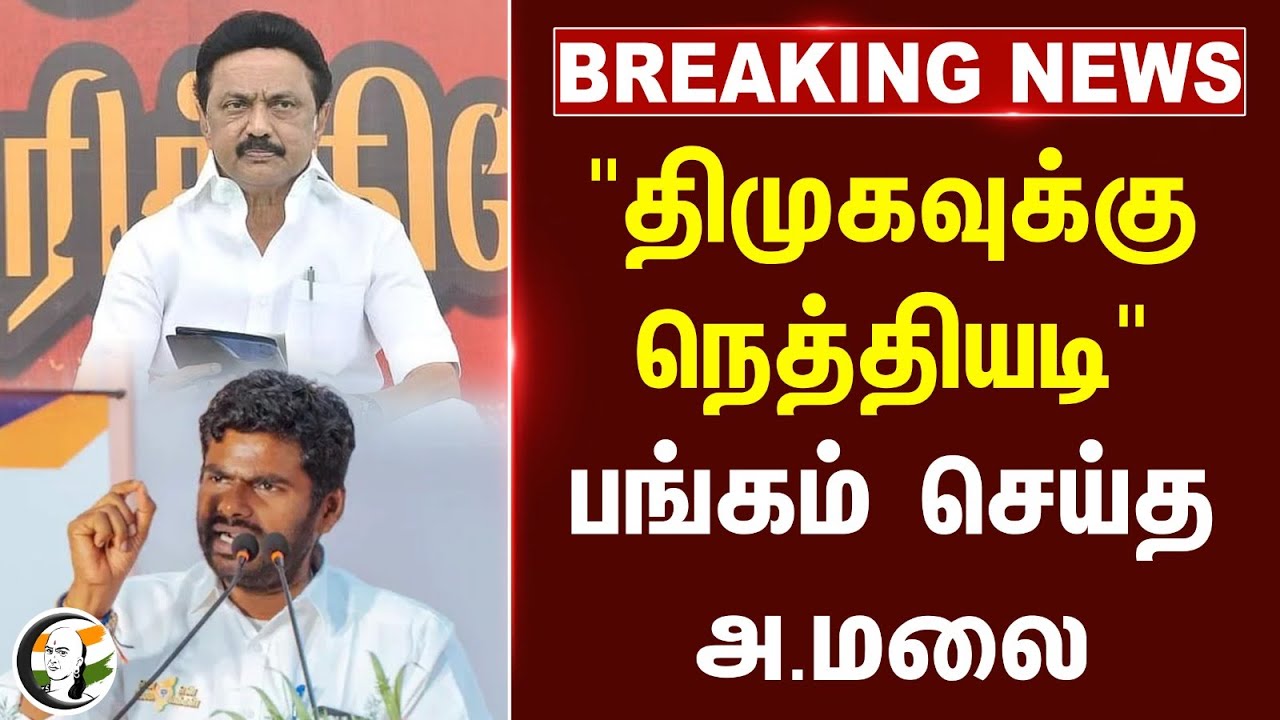 #breakingnews : "DMKவுக்கு நெத்தியடி" பங்கம் செய்த Annamalai | Kallakurichi Issue | Madras Highcourt