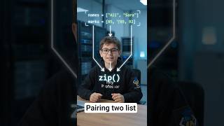 How to Combine Two Lists in Python Using Zip() 🐍 #shorts #python