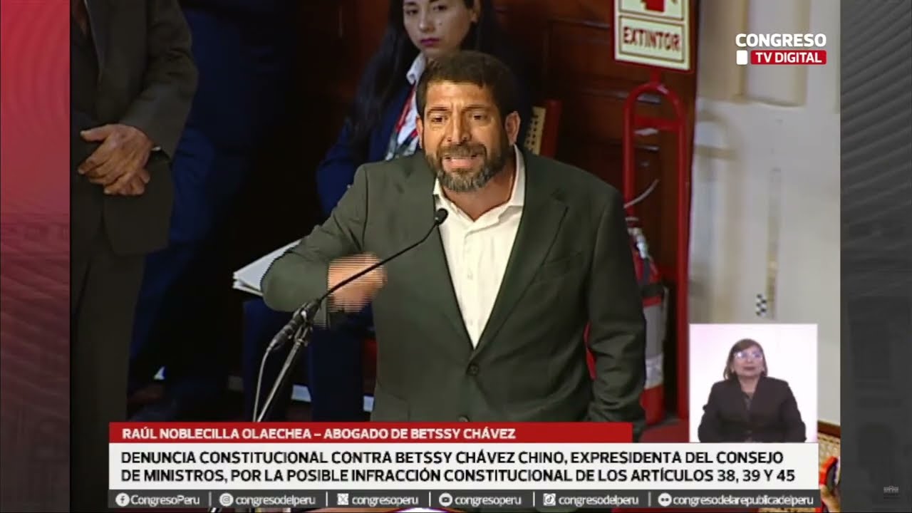 RAÚL NOBLECILLA a Congresistas: 