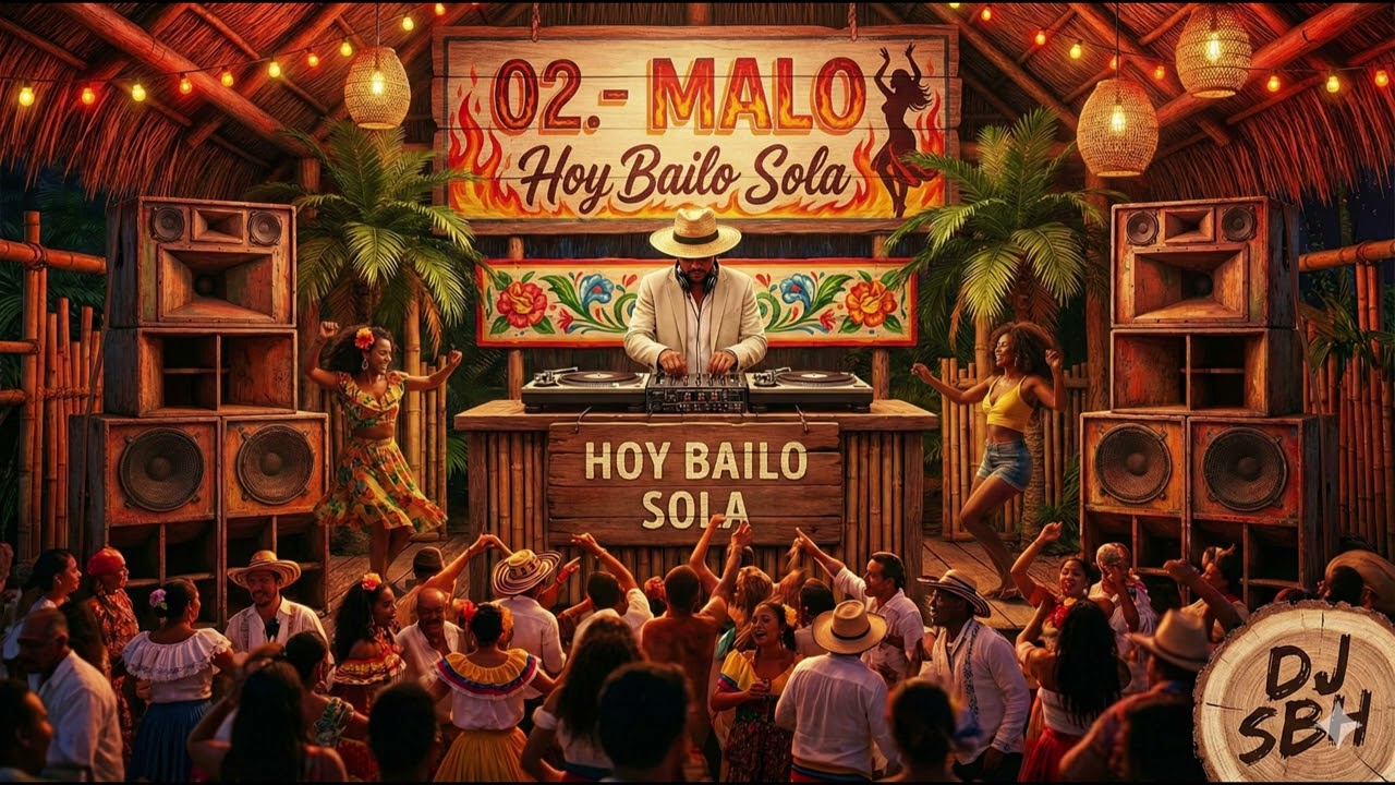 02.- Malo (Hoy Bailo Sola) - DJ SBH | Nostalgia Tropical