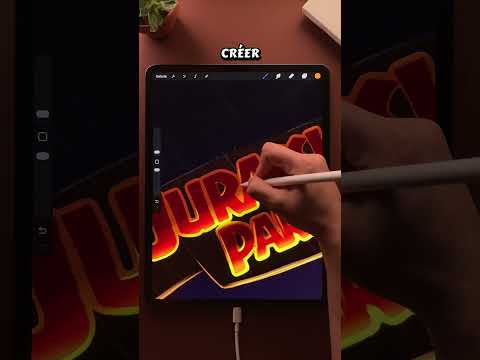 Lien en bio pour le Club #procreate #dessin #tuto #jurassicpark #tips #dessindigital #rutoriel