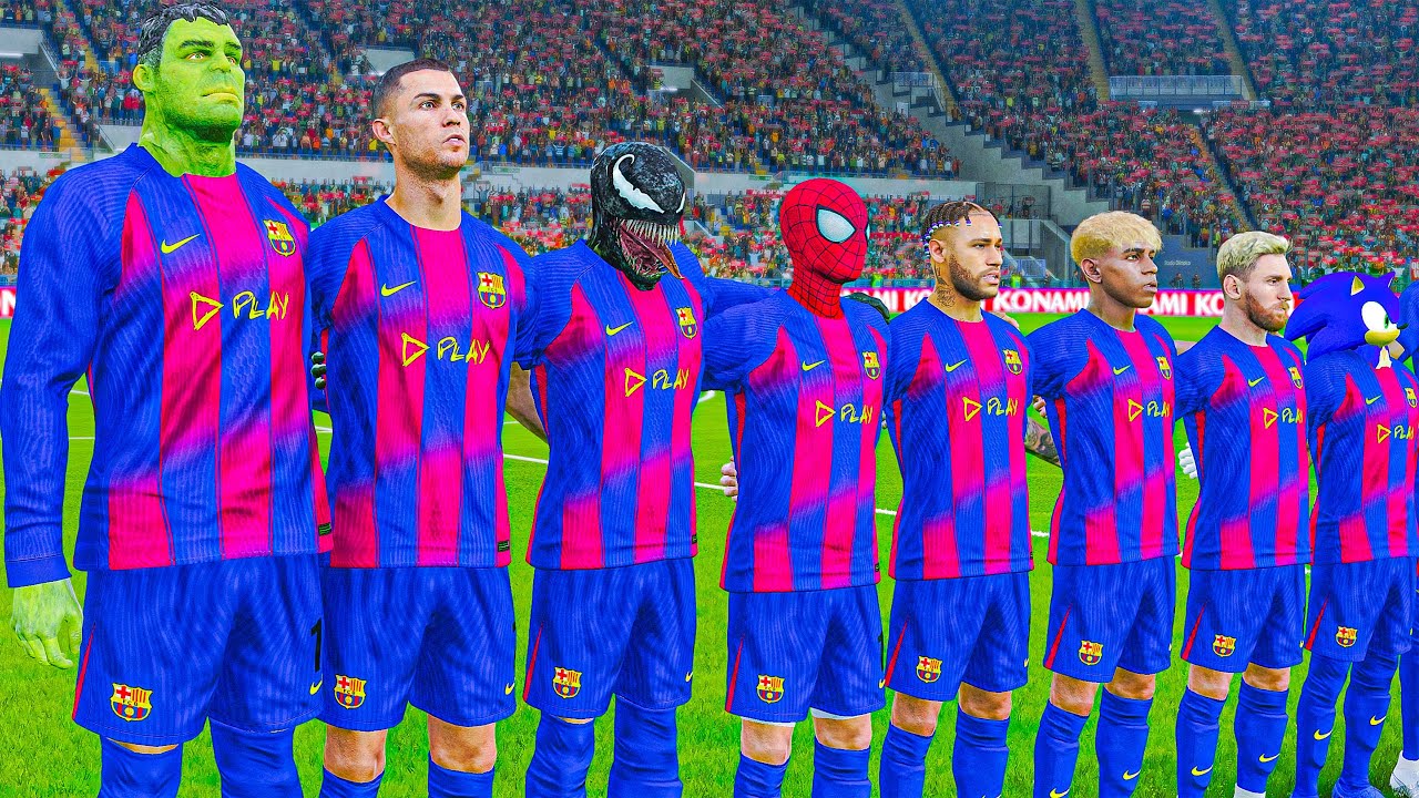 РОНАЛДУ, МЕССИ, Человек-паук, НЕЙМАР 🌍 Что, если бы Роналду, Месси, Человек-паук, Неймар и все ос...