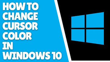 Windows 10 How To Change Cursor Color | Simple Method