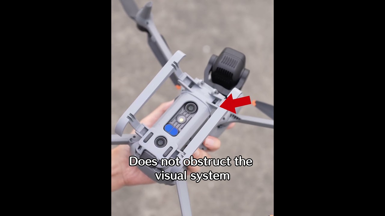 The height-increasing landing gear that can protect the DJI Air 3S Drone Lens 