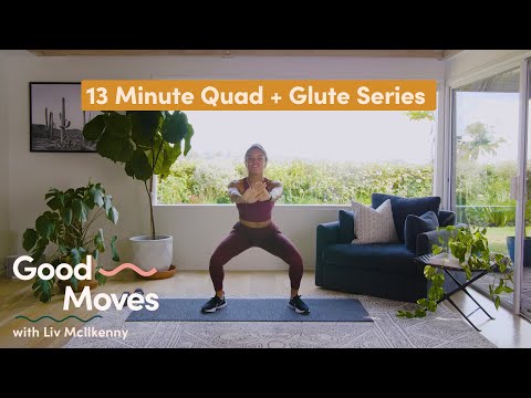 13-Minute At-Home Glute Workout That Brings The Heat | Good Moves | Well+Good