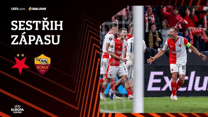 Higlights: Slavia Praha 2-0 Roma in 2023 UEFA Europa League