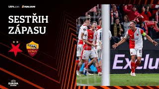 #UEL SESTŘIH | Slavia - AS Řím 2:0