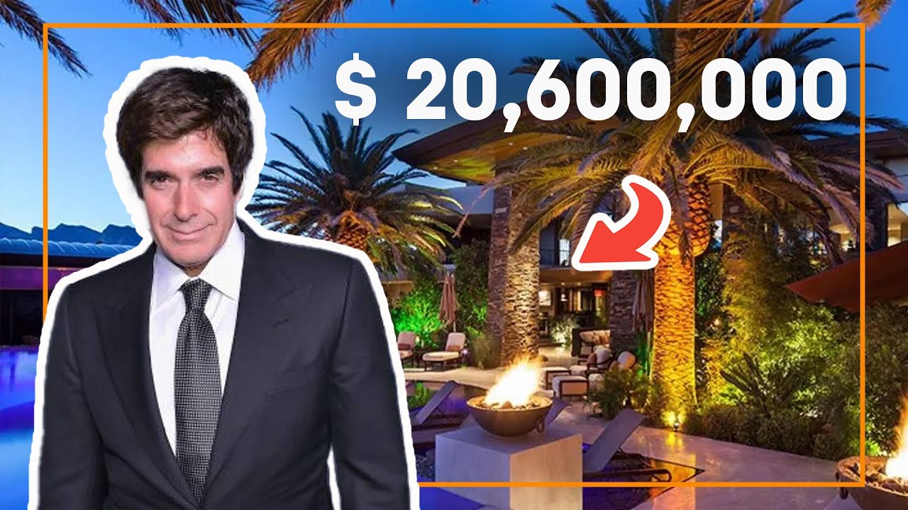 Step Inside David Copperfield's $20.6 Million Las Vegas Mansion - Magic and Luxury Combined! 🏰✨
